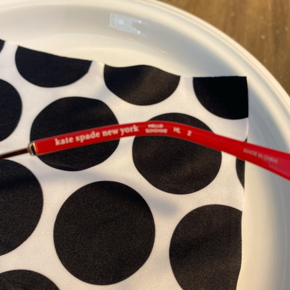 kate spade Pink and Gold Cat-Eye Sunglasses - Picture 4 of 7